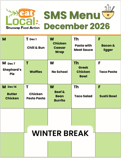 SMS Dec Menu